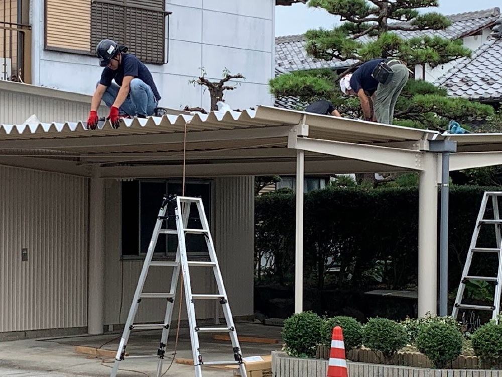 ガルバリウム屋根